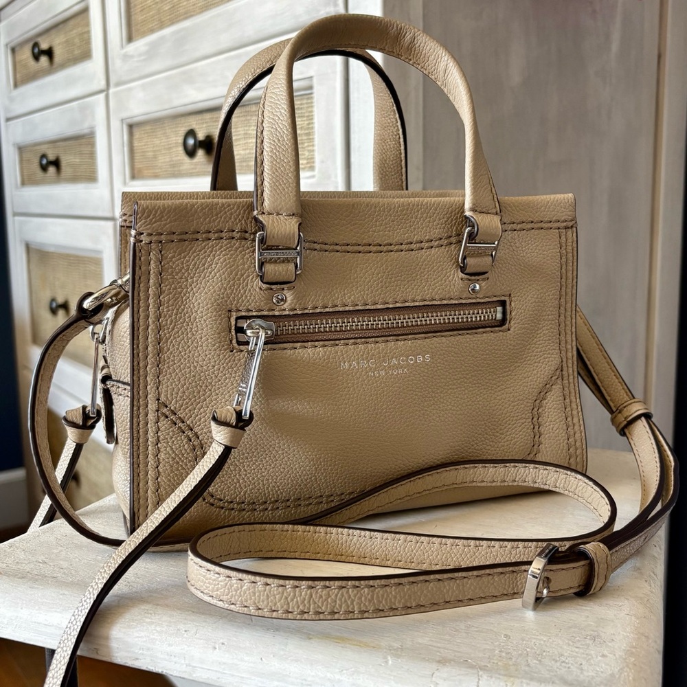 MARC JACOBS Mini Cruiser Leather Crossbody Satchel - Picture 2 of 9